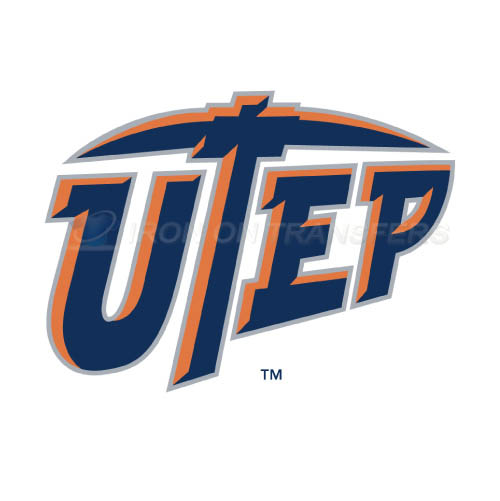 UTEP Miners Logo T-shirts Iron On Transfers N6769